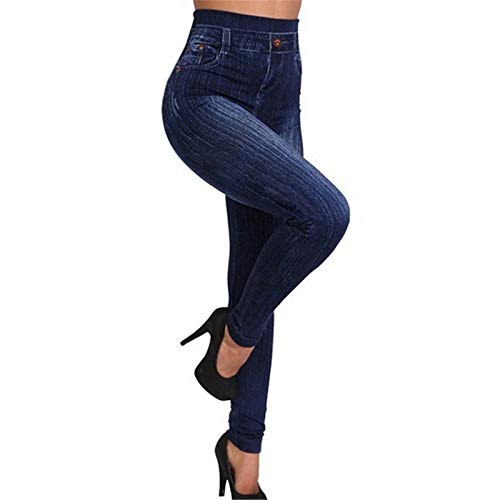 Fliegend Femme Jegging Jeans Look Leggings Grande Taille Tregging Jean