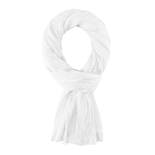 Allée du foulard - Cheche, Écharpe, Chale Premium - Blanc