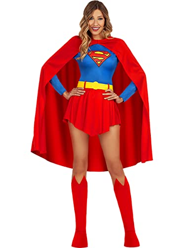 Funidelia | Déguisement Supergirl pour femme Kara Zor-El, Super héros,