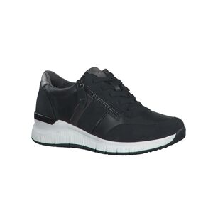 Sneakers dessus cuir - largeur confort - Tamaris Bleu 38