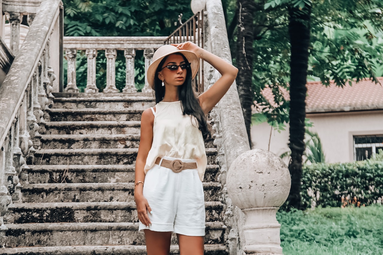 total look blanc été femme